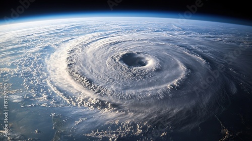 Wallpaper Mural Satellite View of Hurricane Helene Over Florida Torontodigital.ca
