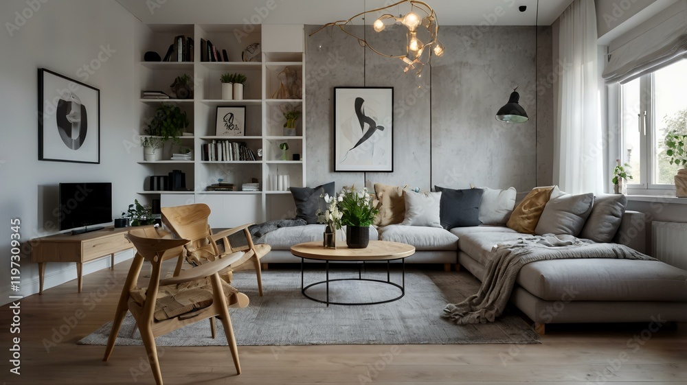 Fototapeta premium interior home design