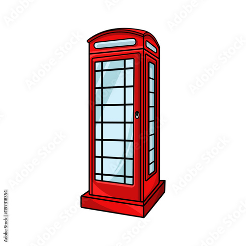 Classic Red Telephone Booth