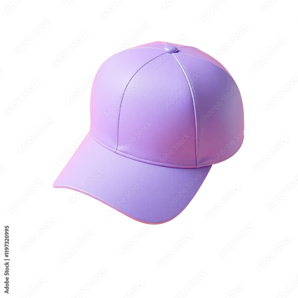 lavender baseball cap on a background lavender baseball cap on a background
