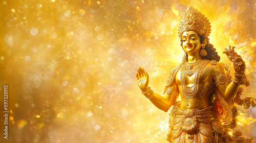 lord god Surya Indian hindu festival Makar Sankranti Chhath Puja pongal background diwali photo