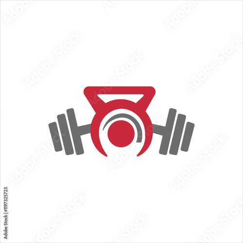 Modern and creative gym logo