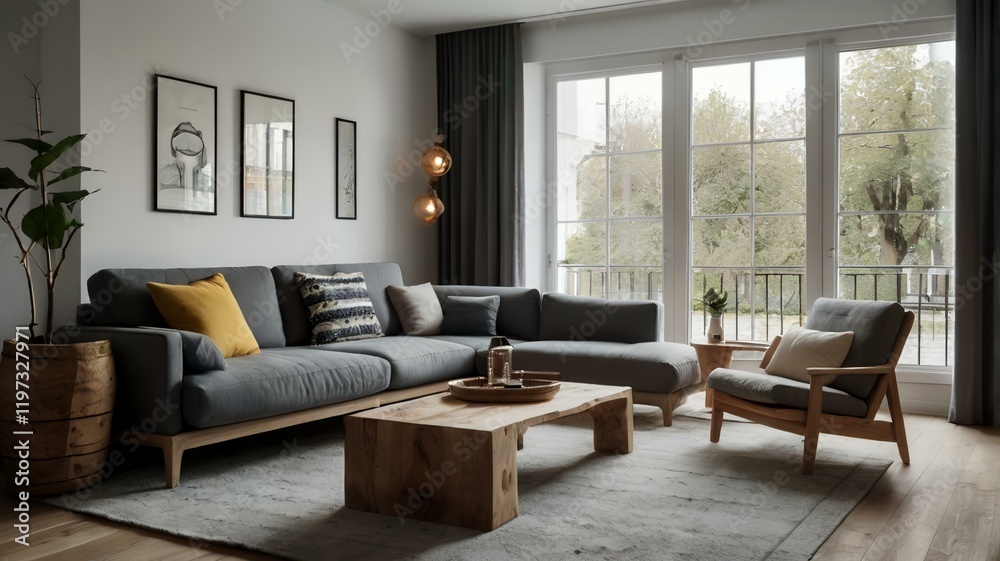 Fototapeta premium interior home design 