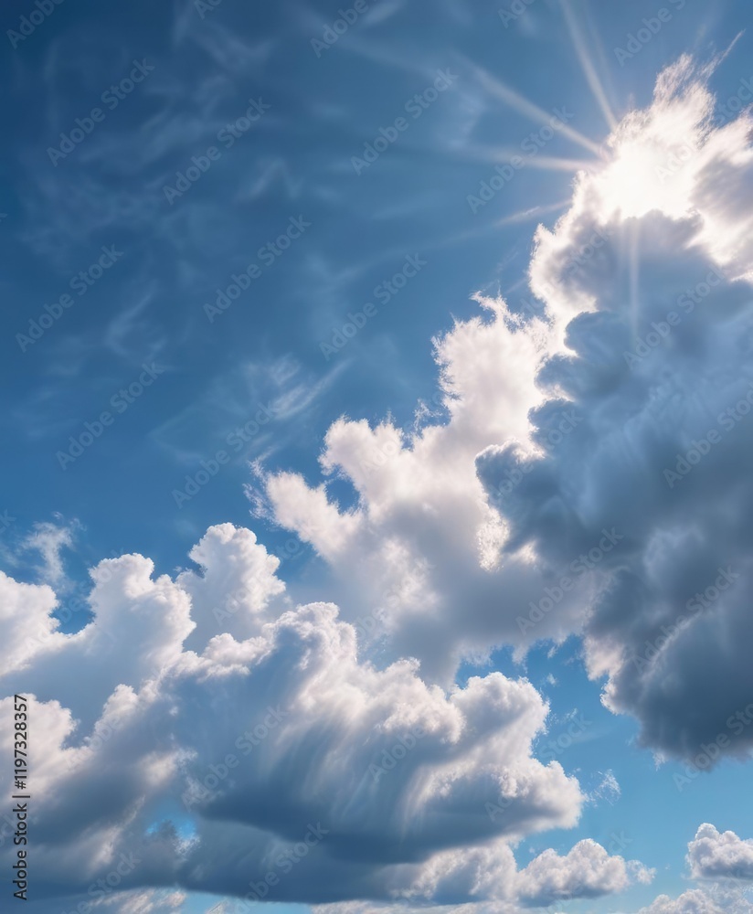 A beautiful blue sky with a few wispy cirrus clouds adding a touch of elegance to the scene, cloud formations, soft focus, blue sky with thin clouds A beautiful blue sky with a few wispy cirrus clouds adding a touch of elegance to the scene, cloud formations, soft focus, blue sky with thin clouds