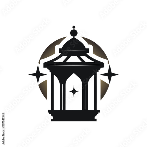 celestial-lantern-hall-silhouet.eps