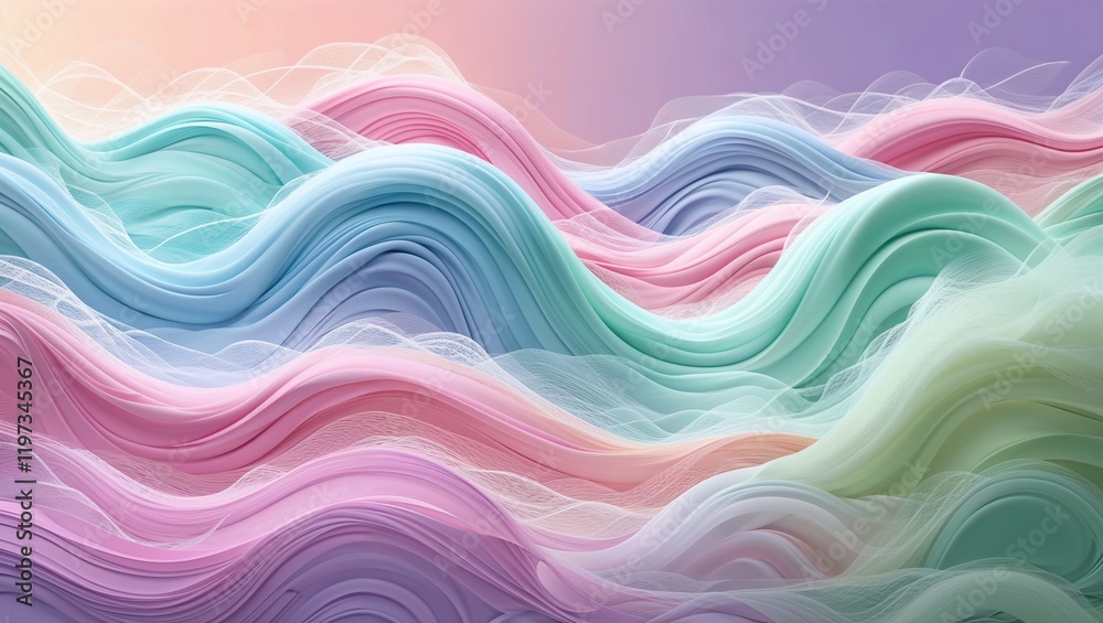 Captivating Display of Undulating Expressive Waves in Vibrant Colors Illustrating Motion and Fluidity Captivating Display of Undulating Expressive Waves in Vibrant Colors Illustrating Motion and Fluidity