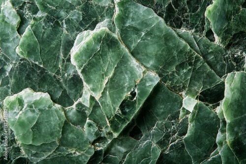 Textured green marble surface with golden veins showcasing natural beauty of ...