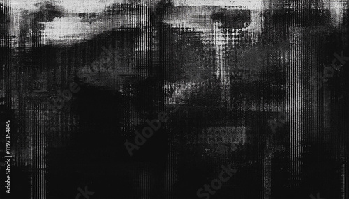 glitch grunge distressed rough old vintage retro shabby dirty distorted black abstract pattern texture isolated overlay transparent effect style design illustration