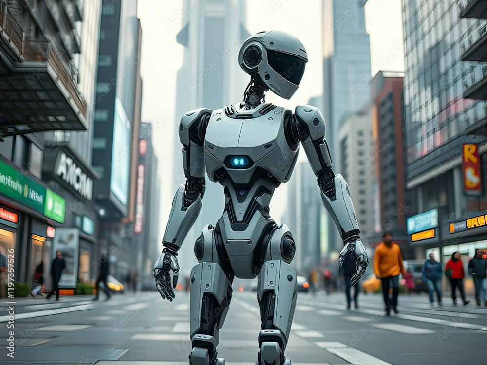The image showcases an advanced robotics lab, where cutting-edge humanoid robots are being assembled and tested amidst high-tech machinery and glowing screens. The image showcases an advanced robotics lab, where cutting-edge humanoid robots are being assembled and tested amidst high-tech machinery and glowing screens.