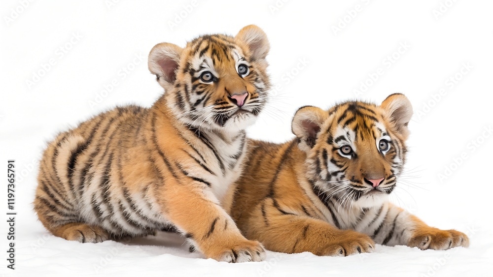 Obraz premium tiger cubs
