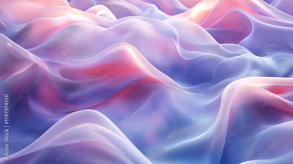 Pastel Wave Abstract Pastel Wave Abstract