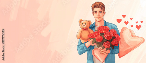 Detalles con Amor: Un Hombre Enamorado en San Valentín