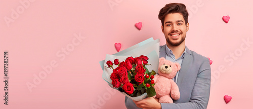 Detalles con Amor: Un Hombre Enamorado en San Valentín photo