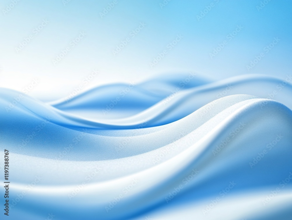 Abstract Blue Wave Background, Smooth Flowing Texture, Soft Light, Gentle Curves, Serene Design, Digital Art, AI Generated Abstract Blue Wave Background, Smooth Flowing Texture, Soft Light, Gentle Curves, Serene Design, Digital Art, AI Generated
