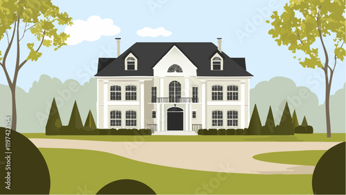 Elegant Mansion Design