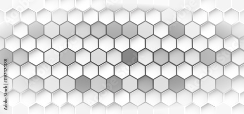 Geometric abstract background. Gray, black, white Vector geometric seamless texture symbol.  hexagonal raster Gradation. and background design template.