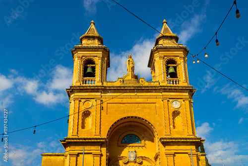 the curch of marsaxlokk malta photo