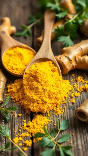 Fresh Turmeric Root and Powder - Natural Spice for Health and Cooking