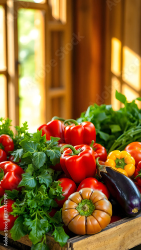 Fresh Assortment of Vegetables - Healthy and Nutritious Produce