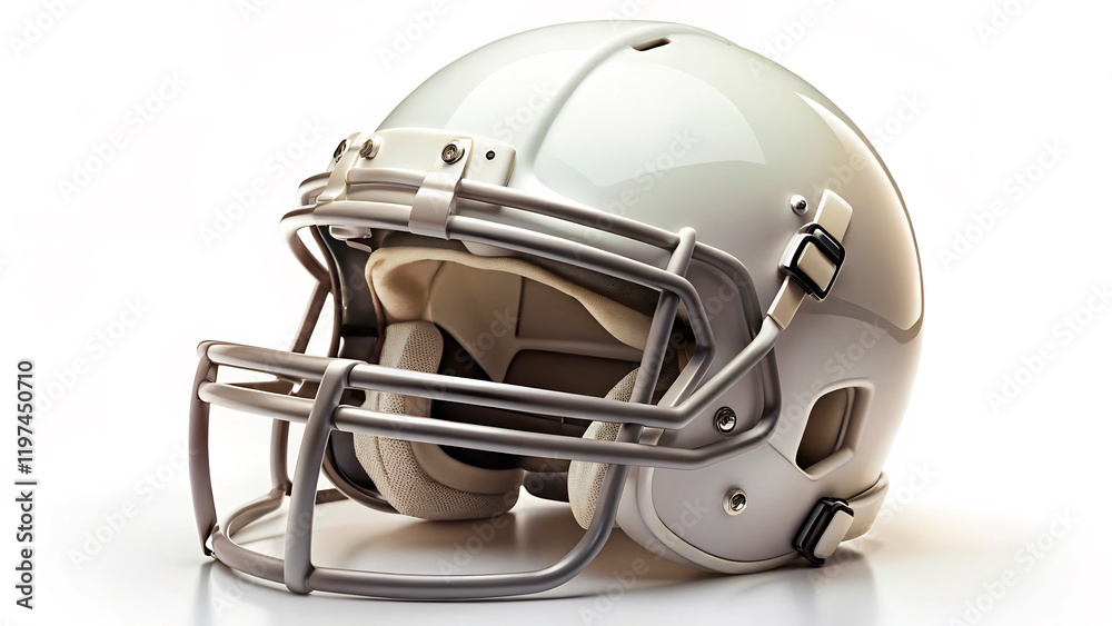 Naklejka premium helmet isolated on white background