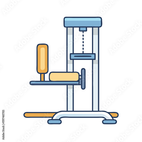 leg press machine icon, leg press machine vector illustration-simple illustration of leg press machine, perfect for leg press machine logos and themed design 