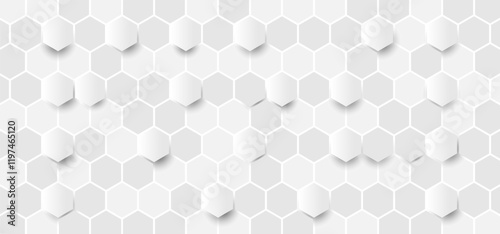 Geometric abstract background. Gray, black, white Vector geometric seamless texture symbol.  hexagonal raster Gradation. and background design template.