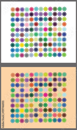 Texture And Pattern Design Template 