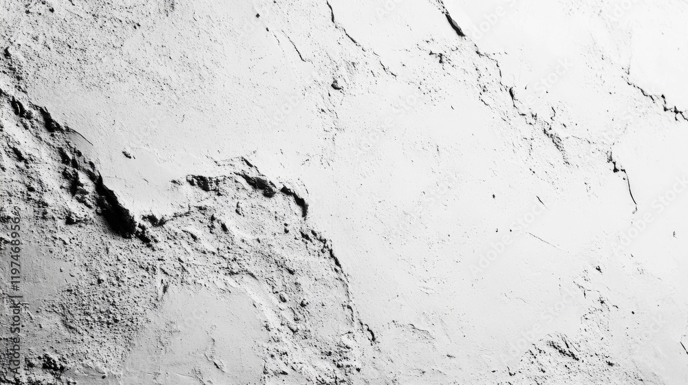 White textured wall surface with rough and cracked patterns ideal for background use Copy Space White textured wall surface with rough and cracked patterns ideal for background use Copy Space