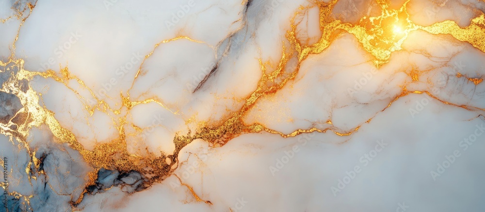 Abstract marble texture with golden veining and soft white background suitable for backgrounds or decorative designs Copy Space Abstract marble texture with golden veining and soft white background suitable for backgrounds or decorative designs Copy Space