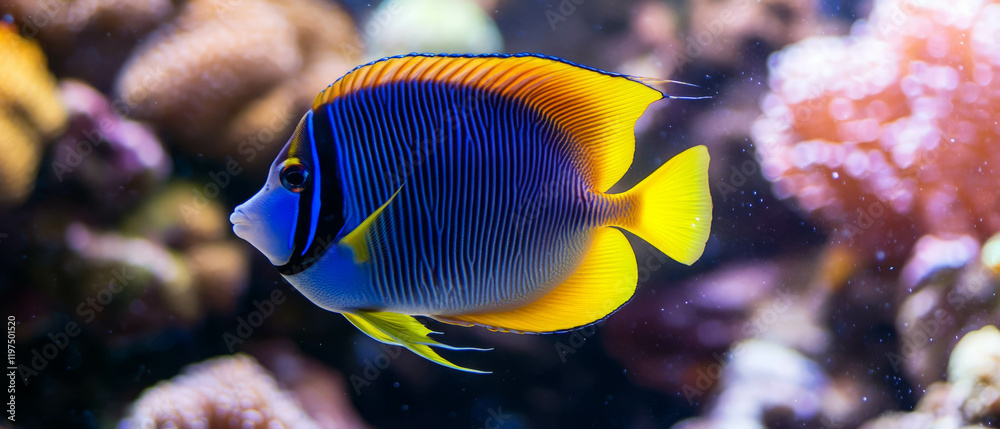 Experience vibrant coral reefs while diving with tropical fish in clear blue waters Experience vibrant coral reefs while diving with tropical fish in clear blue waters