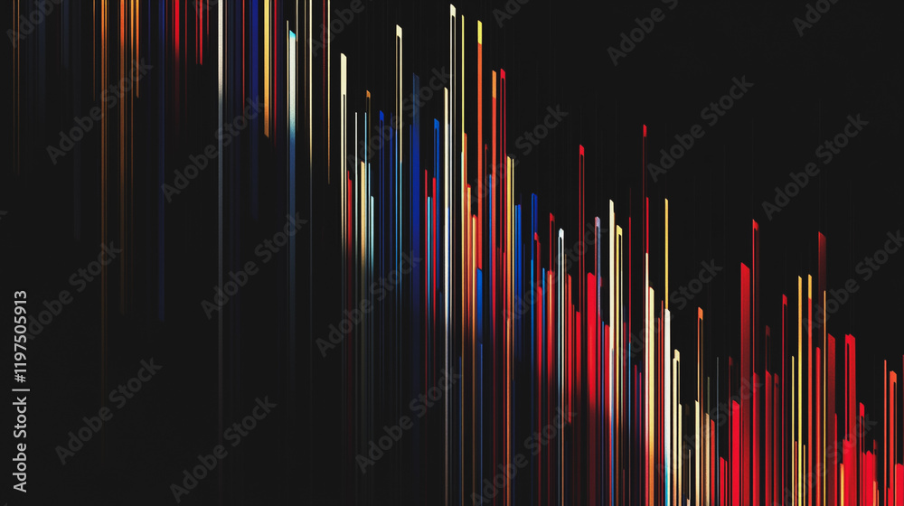 Abstract black background with Colorful charts and graphs with statistics to innovative analyze business potential and forecast future development of companies growth. Abstract black background with Colorful charts and graphs with statistics to innovative analyze business potential and forecast future development of companies growth.