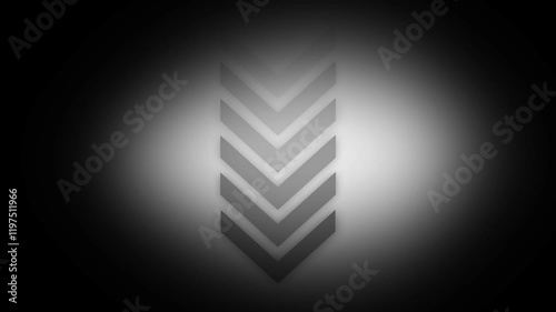 down directional arrow loop, direction arrow line loop animation down arrow icon animation. Moving arrow pointing down.