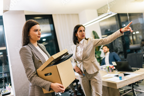Fotografi Businesswoman got fired from her job