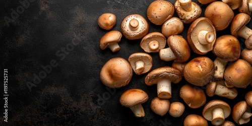 Mushrooms in a natural setting, possibly for food or supplemental use.