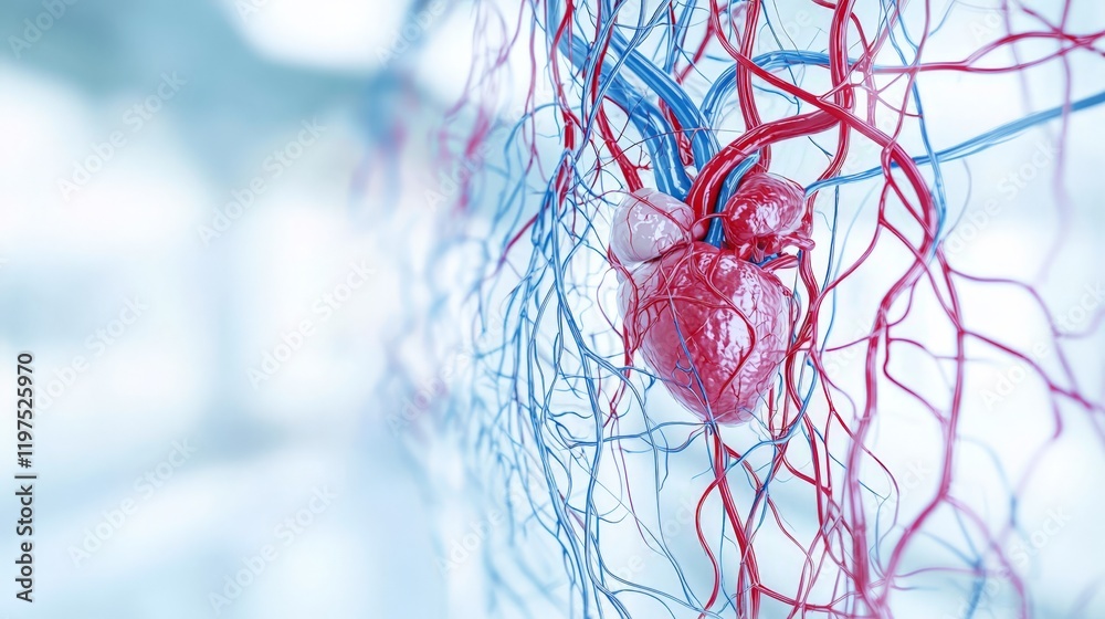 Human heart and circulatory system Human heart and circulatory system