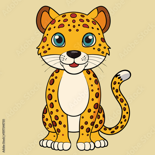 jaguar vector illustration