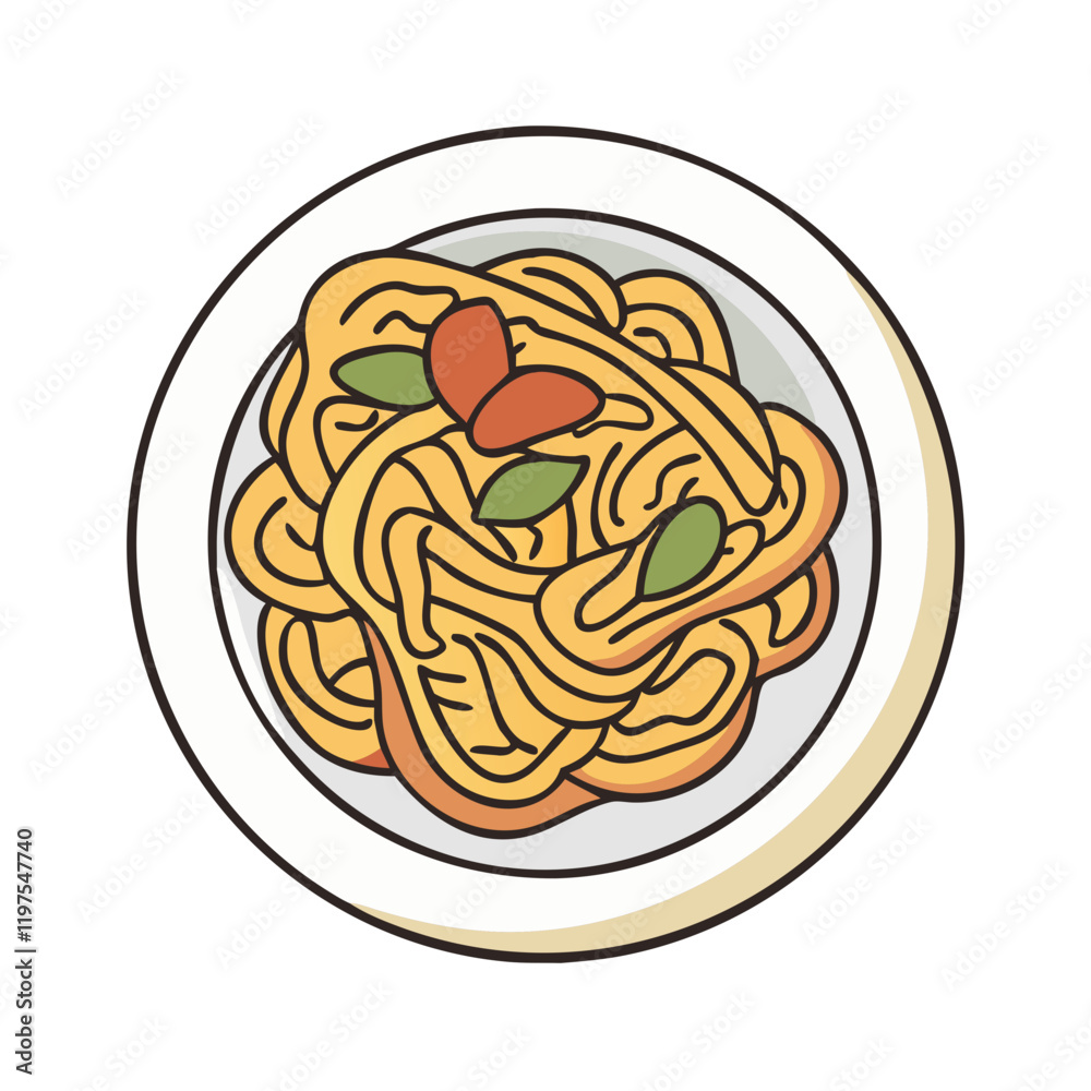 plate of pasta icon, plate of pasta vector illustration-simple illustration of plate of pasta, perfect for plate of pasta logos and themed design plate of pasta icon, plate of pasta vector illustration-simple illustration of plate of pasta, perfect for plate of pasta logos and themed design
