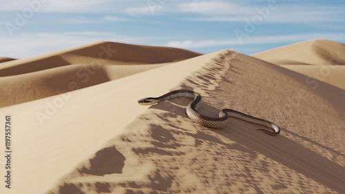 Snake in the Desert