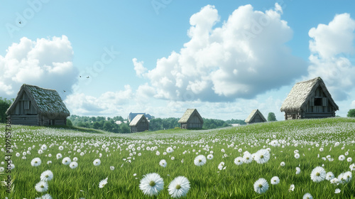 Peaceful Idyll:  A cluster ...