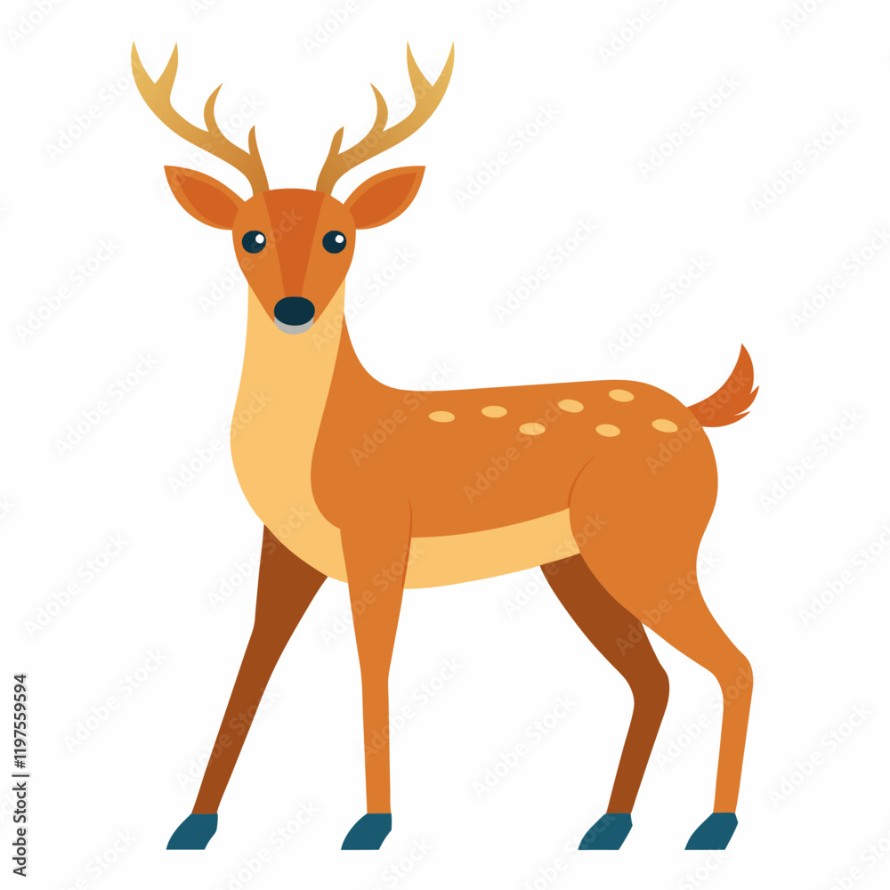 deer vector illustration deer vector illustration