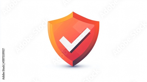 Free Download Secure your online presence with a check mark in shield icon. Use this wide-angle image for protection. - GFXLoad