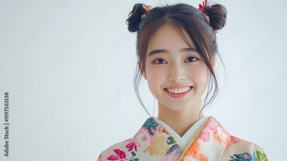 A beautiful young woman poses in traditional Asian dress, symbolizing cultural pride and fashion. The vibrant details and craftsmanship of the attire emphasize Asia rich heritage. A beautiful young woman poses in traditional Asian dress, symbolizing cultural pride and fashion. The vibrant details and craftsmanship of the attire emphasize Asia rich heritage.