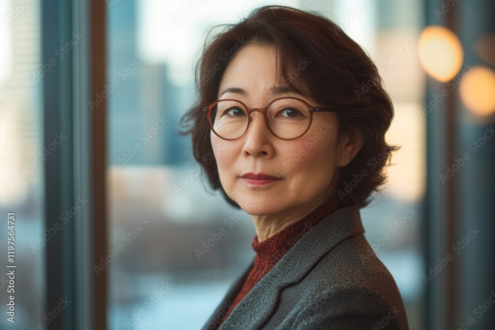 Professional portrait of a businessperson in a modern office setting. Professional portrait of a businessperson in a modern office setting.