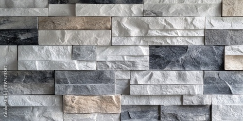 Stone Wall Close Up