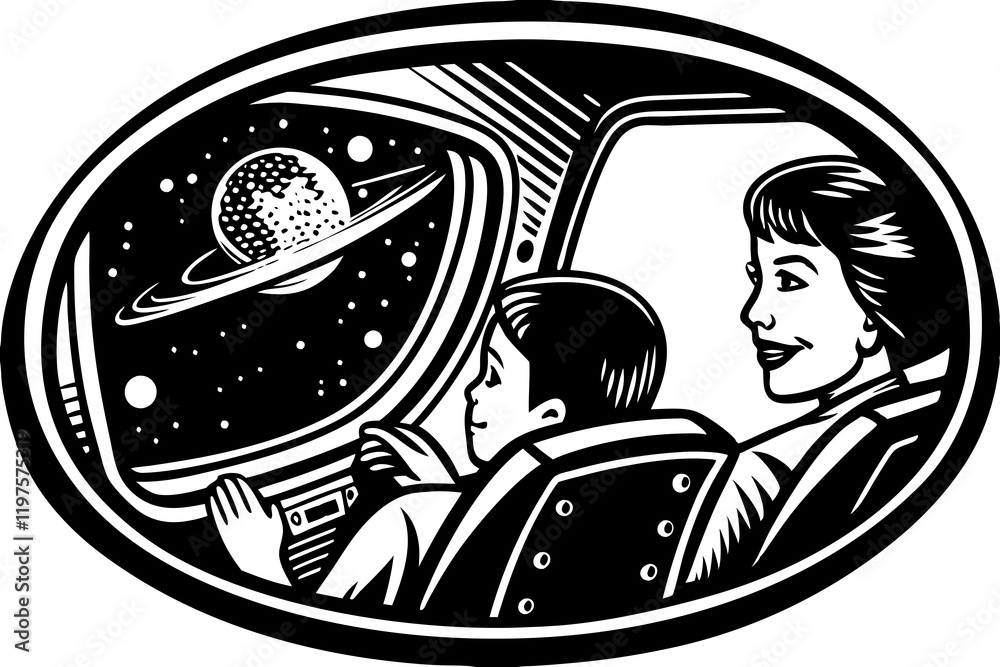 We soar through orbits,
Along paths less traveled,
Through a expanse stitched with meteorites.
Risk and courage are justified,
As cosmic melodies
Drift into our business-like conversations.