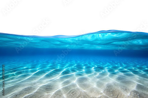 Fototapeta Naklejka Na Ścianę i Meble -  blue water wave background