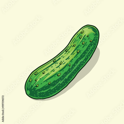 pickle  vegetable clip illustration design