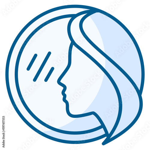 Mirror  Icon Element For Design
