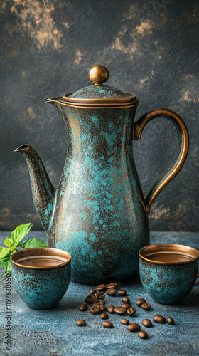 A Traditional Arabic Coffee...