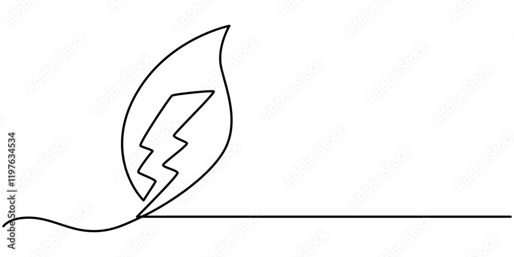 Natural energy, Green Energy Line Icon. Editable Stroke Vector Icon, continuous one line drawing, Green Energy Continuous Line Art Concept, Sustainability Continuous Line Editable Icon. Natural energy, Green Energy Line Icon. Editable Stroke Vector Icon, continuous one line drawing, Green Energy Continuous Line Art Concept, Sustainability Continuous Line Editable Icon.